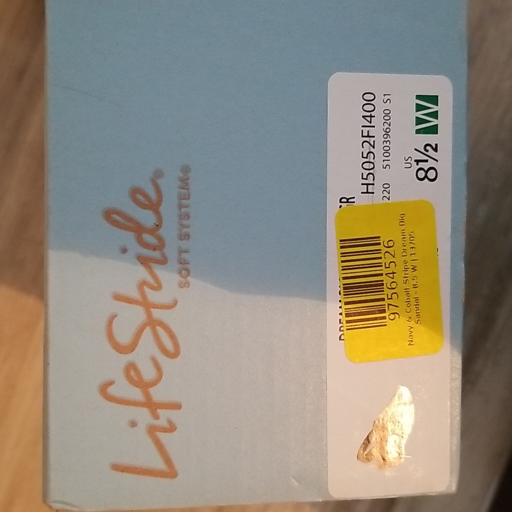 Ladies "LifeStride" 8.5 Wide wedge sandal